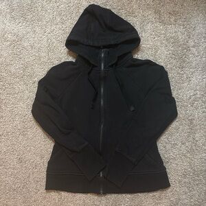 Athleta Black zip-up hoodie